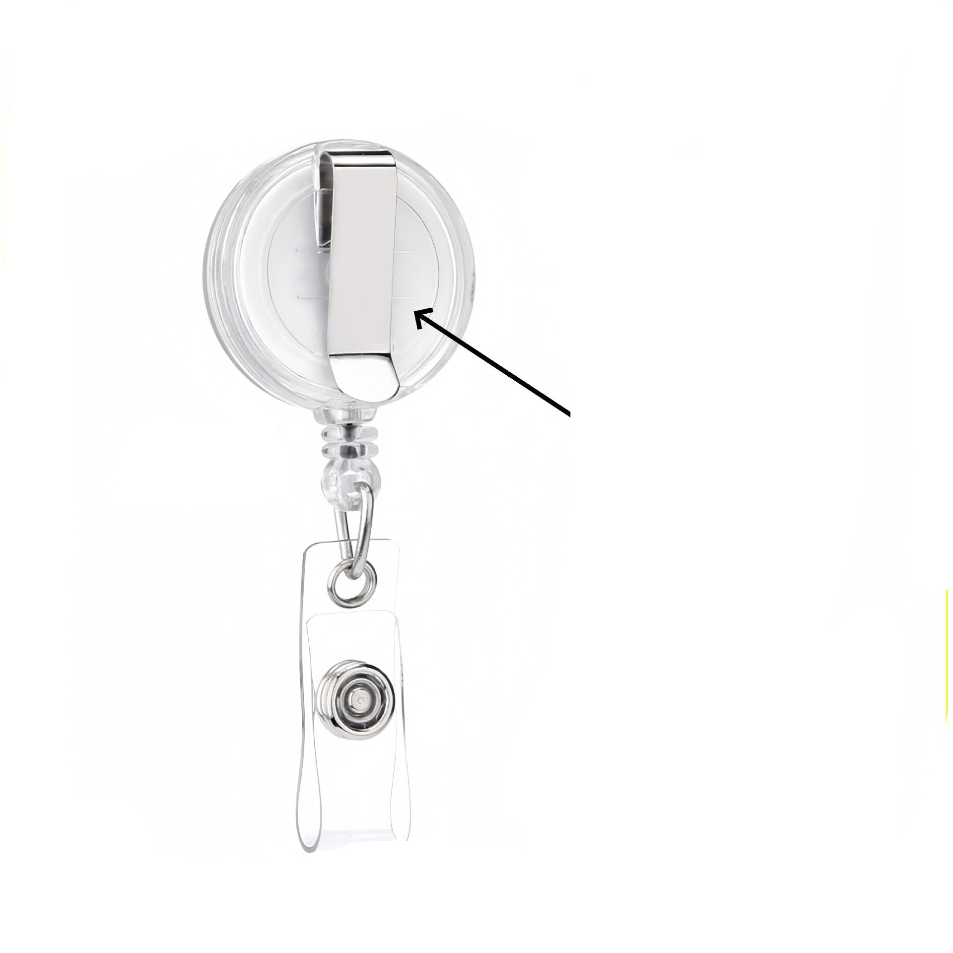 Wholesale DIY acrylic patch regular retractable reel easy pull buckle